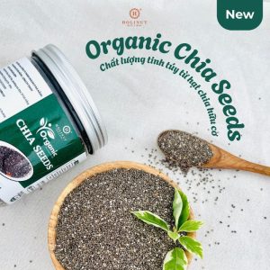 Hạt chia đen hữu cơ 300gr