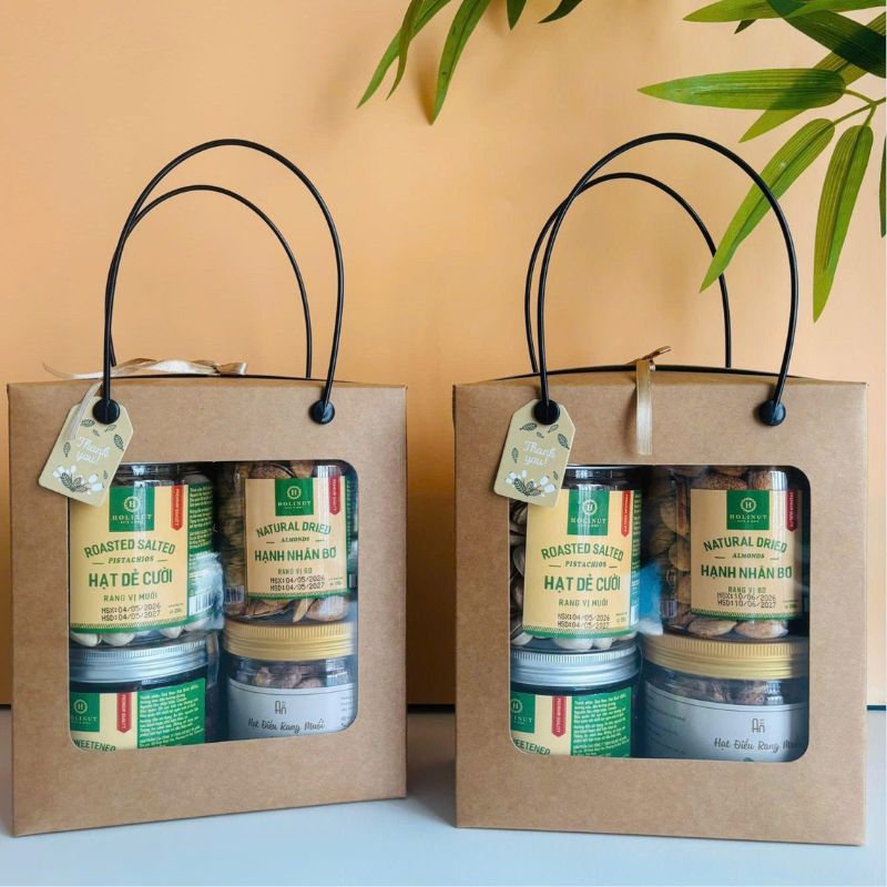 Set quà tặng hạt dinh dưỡng nhập khẩu, tuỳ chọn